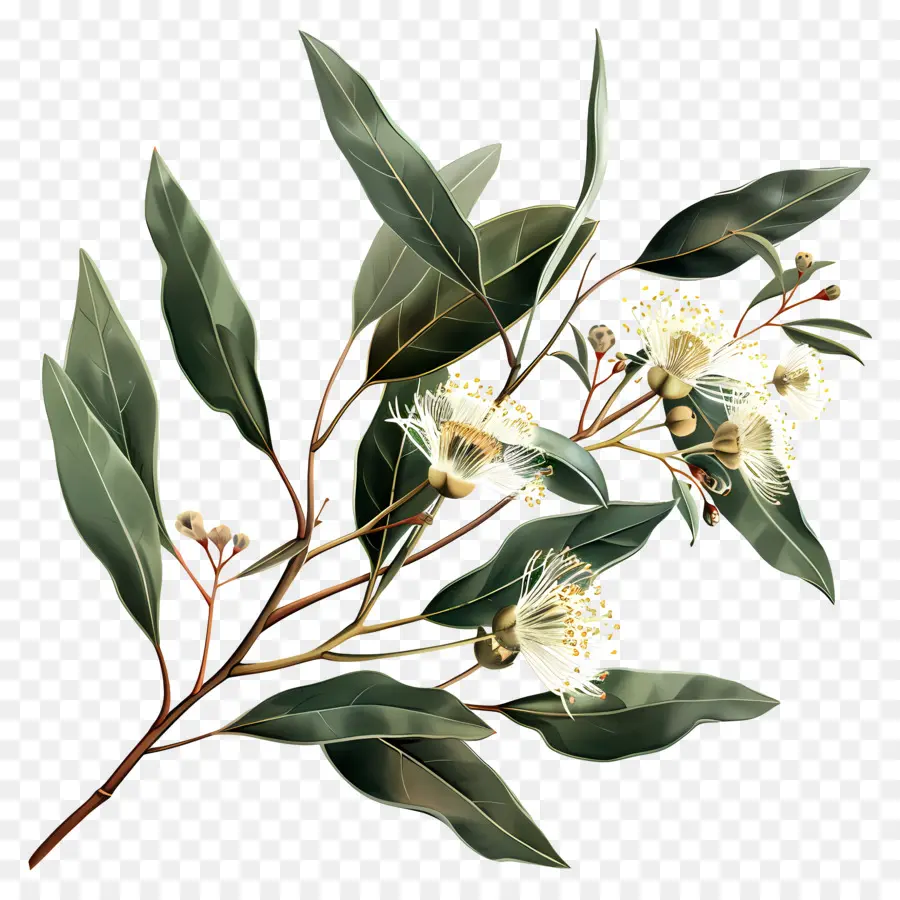 Eucalyptus Fleur，Eucalyptus PNG
