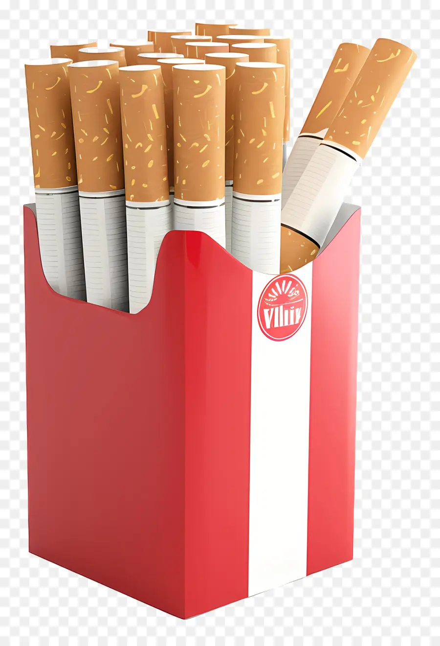 Cigarettes，Boîte Rouge PNG
