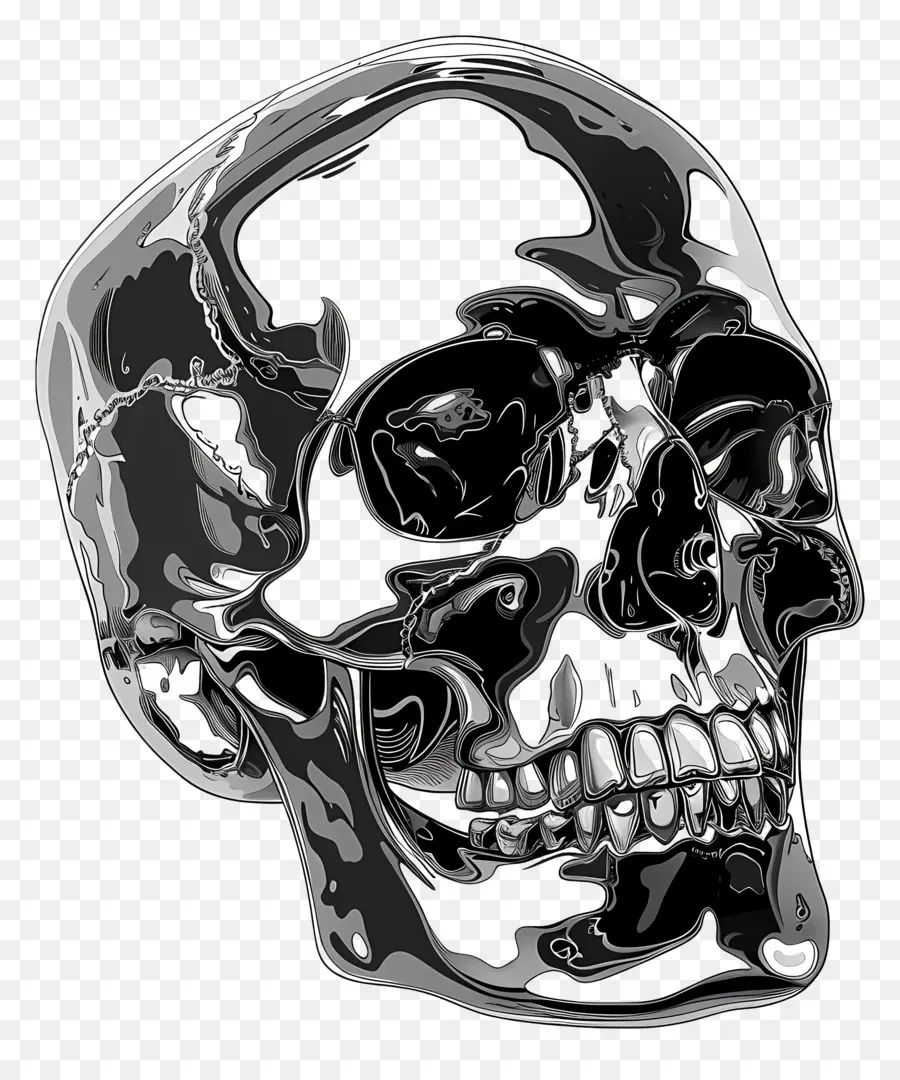 Crâne，Halloween PNG