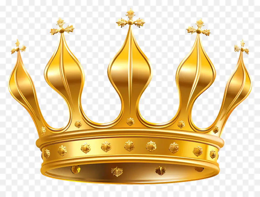 Couronne D'or，Six Pointes PNG