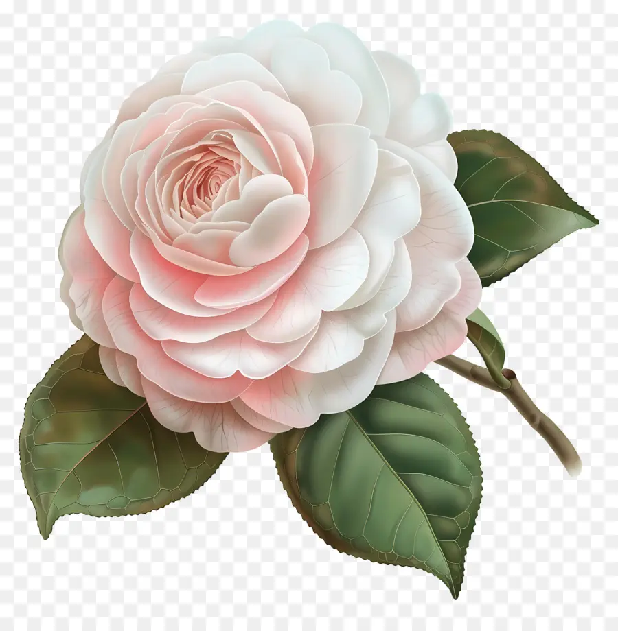 Camellia Fleur，Rose Rose PNG
