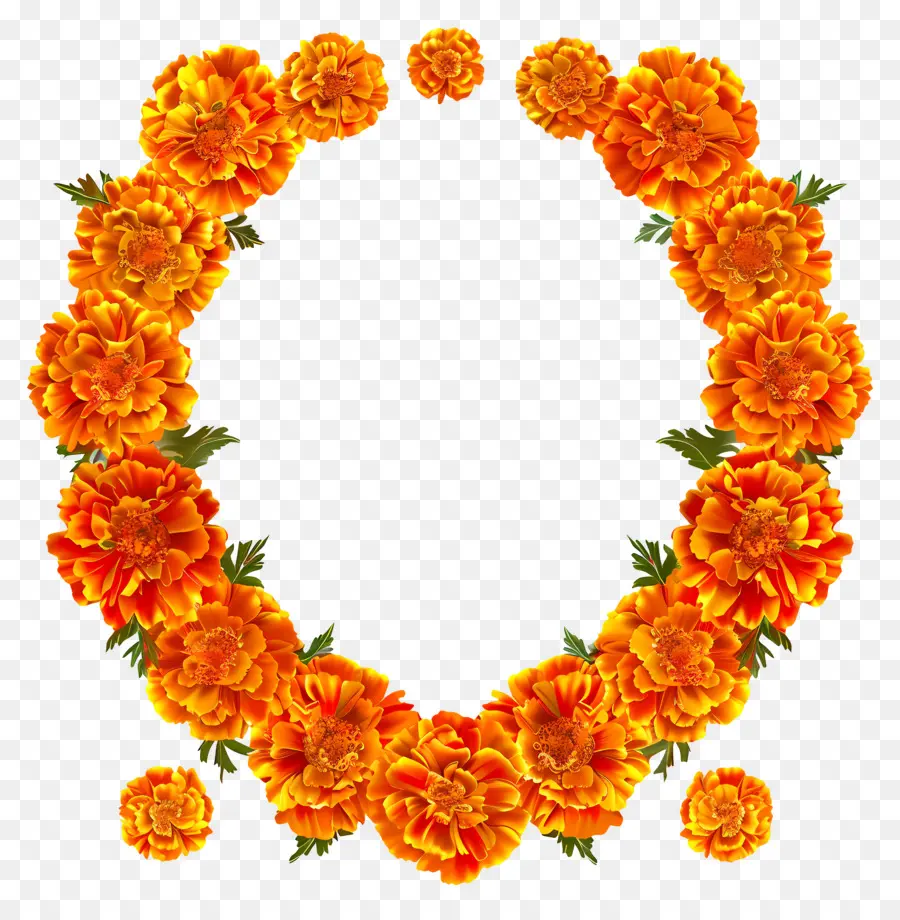 Fleur De Soucis Toran，Marigold Orange PNG