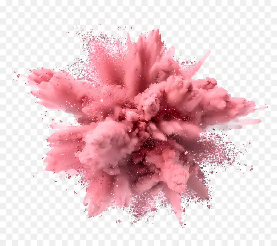 Poudre D'explosion，Explosion De Poudre Rose PNG