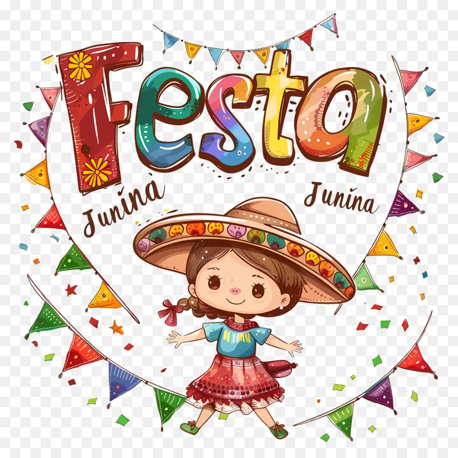 Festa Junina，Costume Mexicain PNG