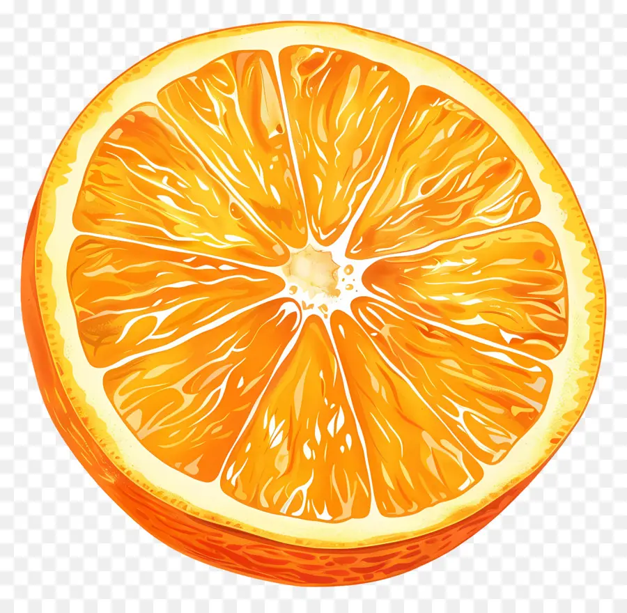 Trancher Les Fruits Orange，Orange PNG