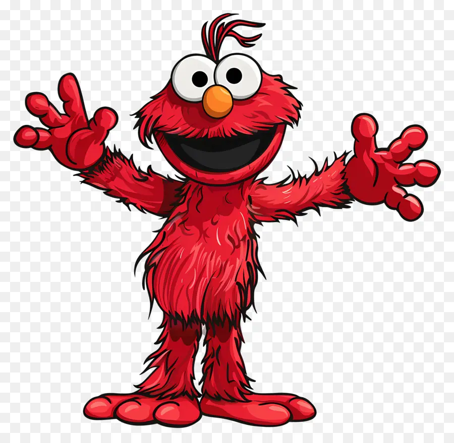 Elmo，Sesame Street PNG