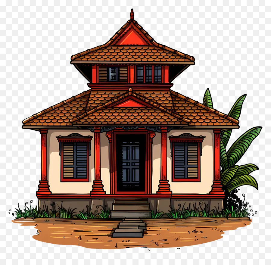 Maison Du Kerala，Petite Maison PNG
