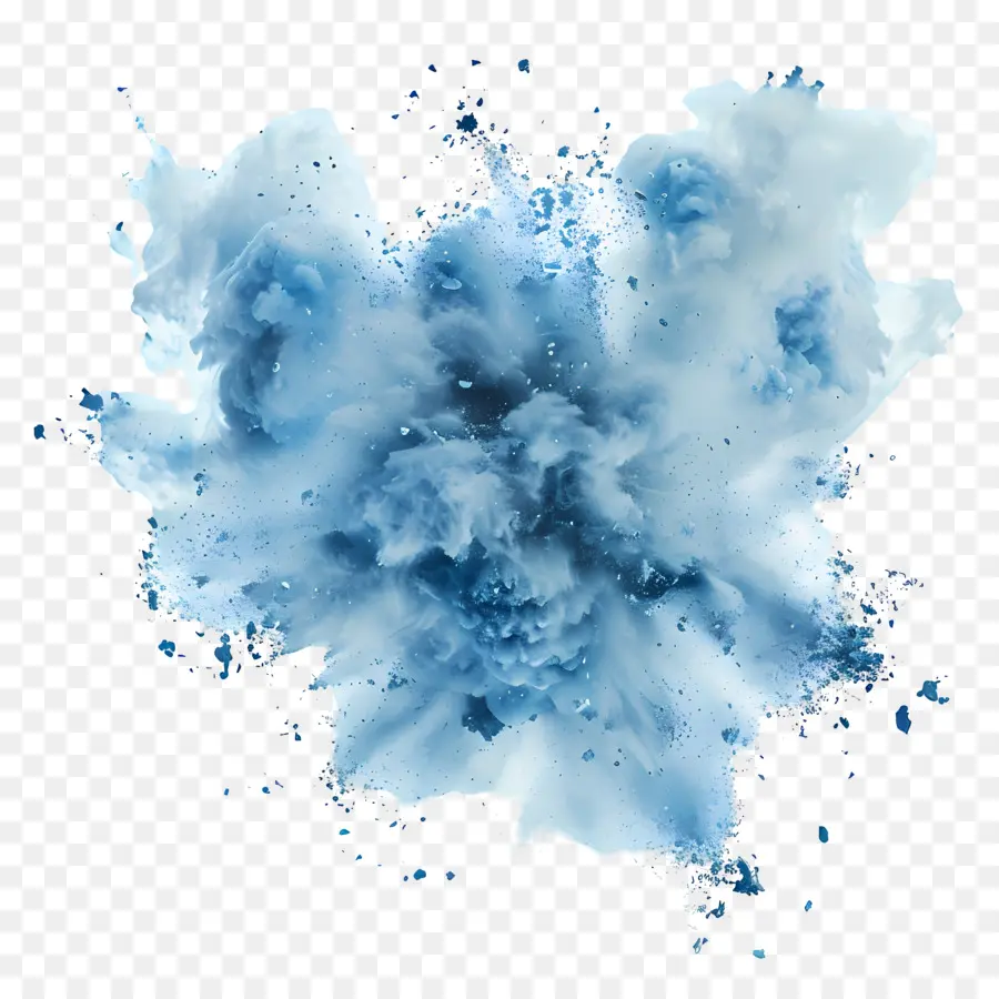 Poudre D'explosion，Bleu Explosion PNG