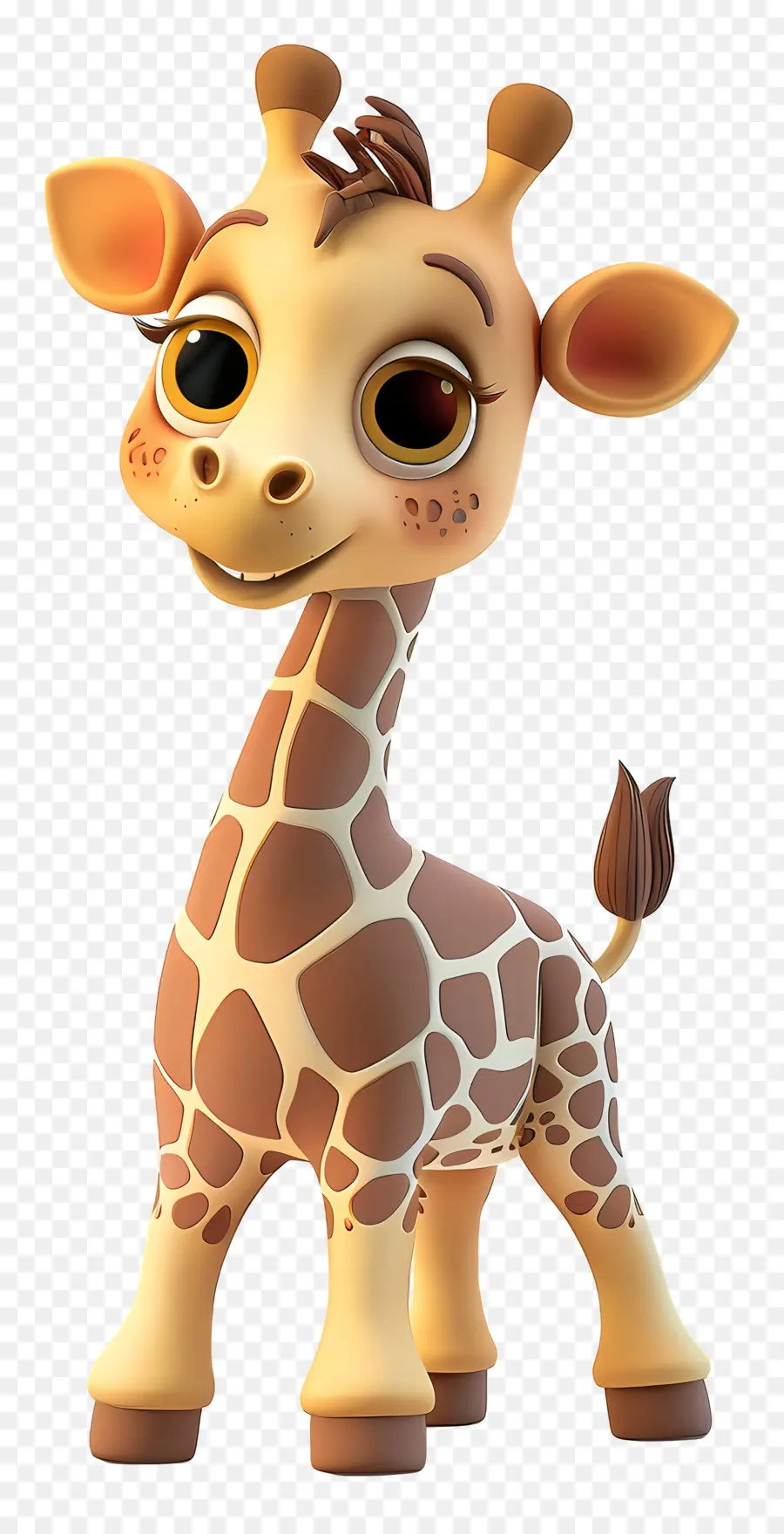 Animal，Girafe Mignonne PNG