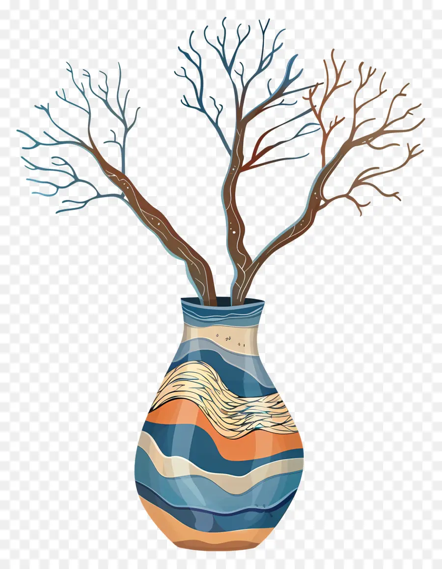 Moderne Vase，Vase En Céramique PNG