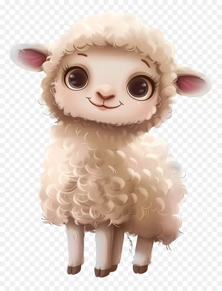 Agneau Animé，Mouton De Dessin Animé PNG