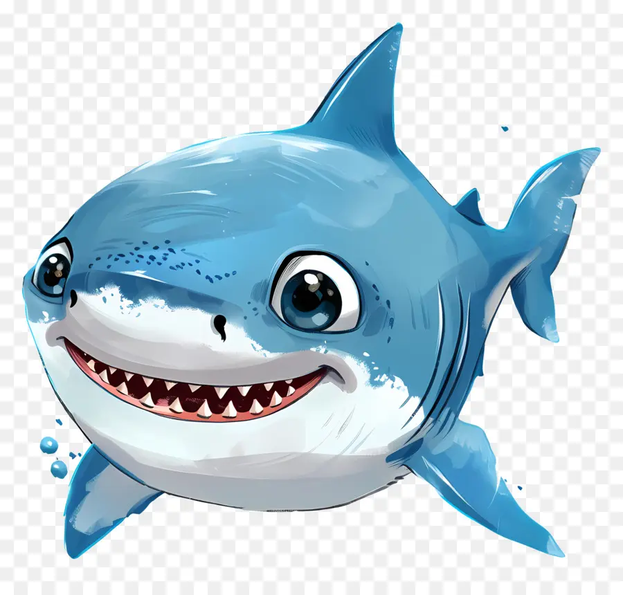 Bébé Requin，Dessin Animé Requin PNG