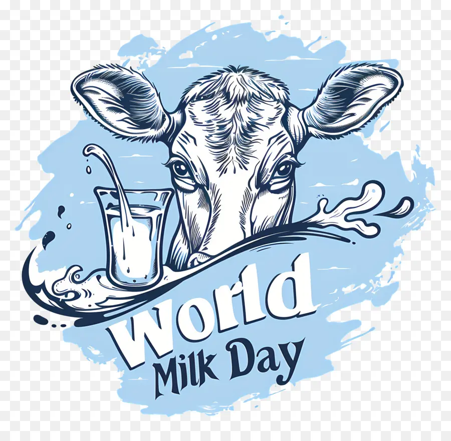 Mondiale De Lait De La Journée，Vache PNG