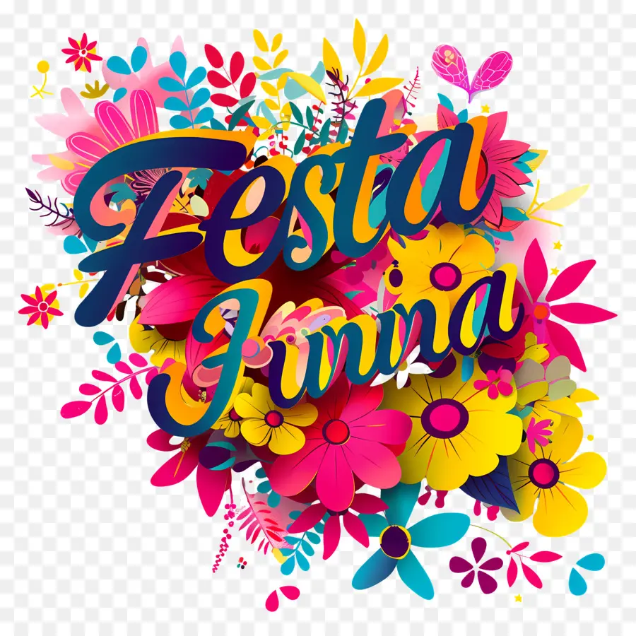 Festa Junina，Design Floral PNG