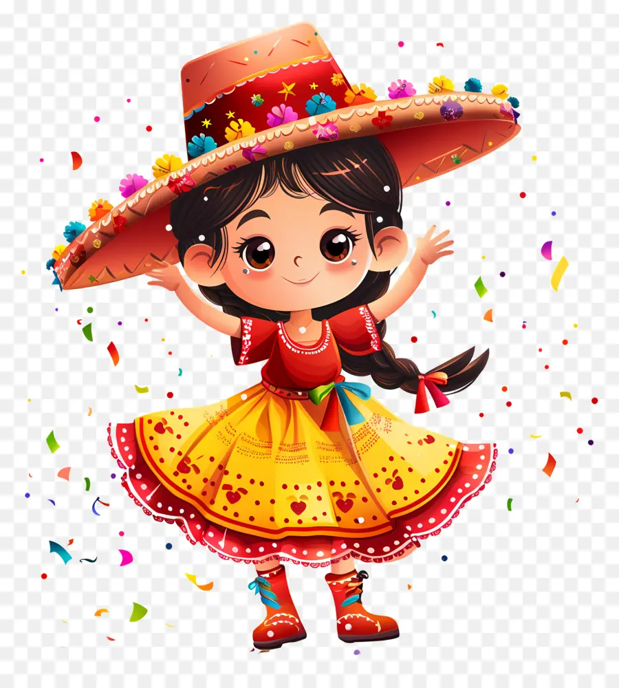 Festa Junina，Mexicaine Robe PNG