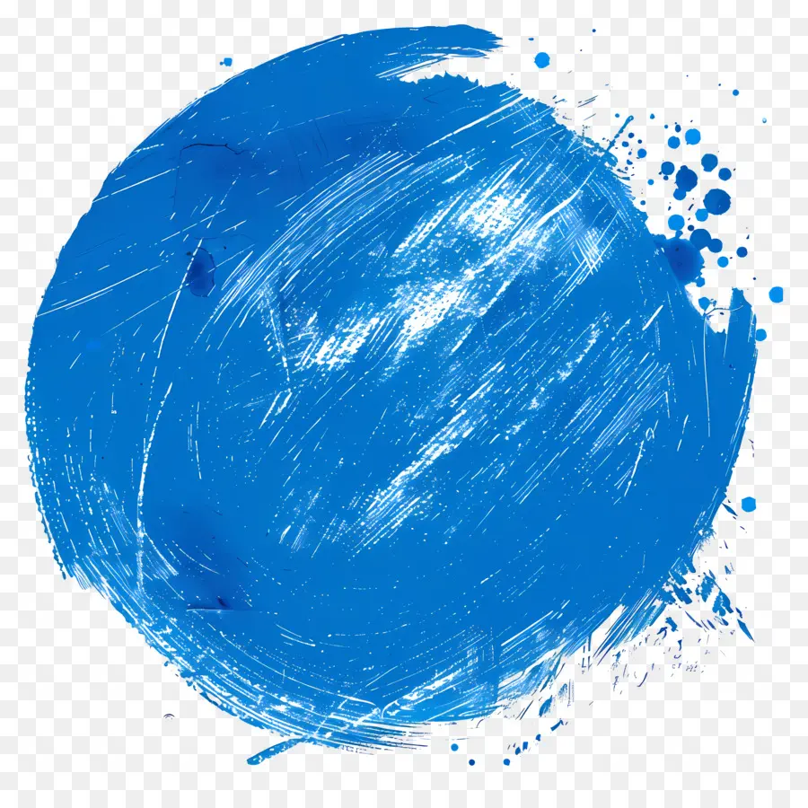 Fond Bleu，Cercle Bleu PNG