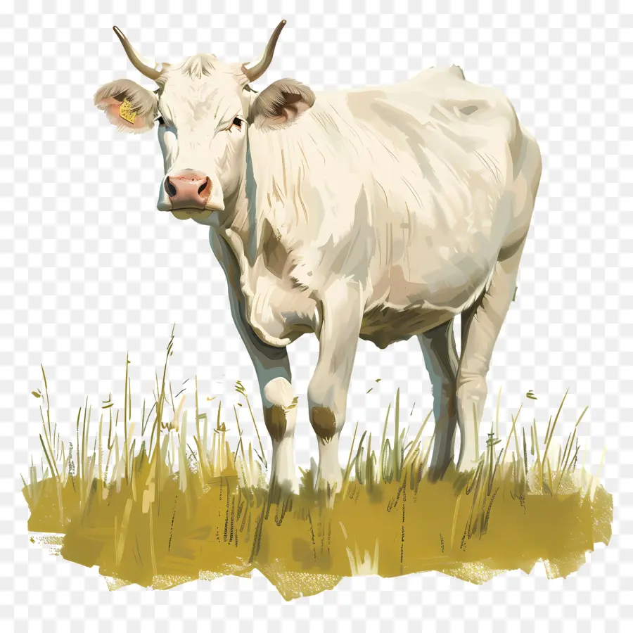 Vache Blanche，Vache PNG