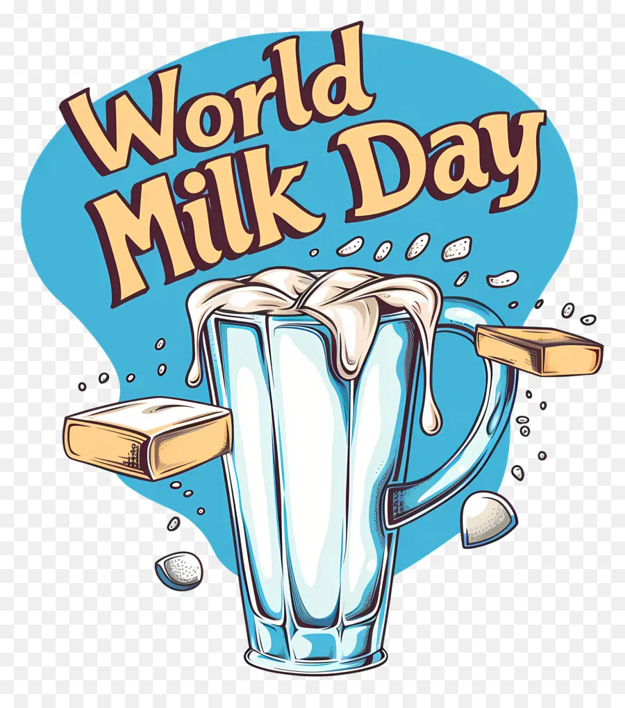 Mondiale De Lait De La Journée，Milk Shake PNG