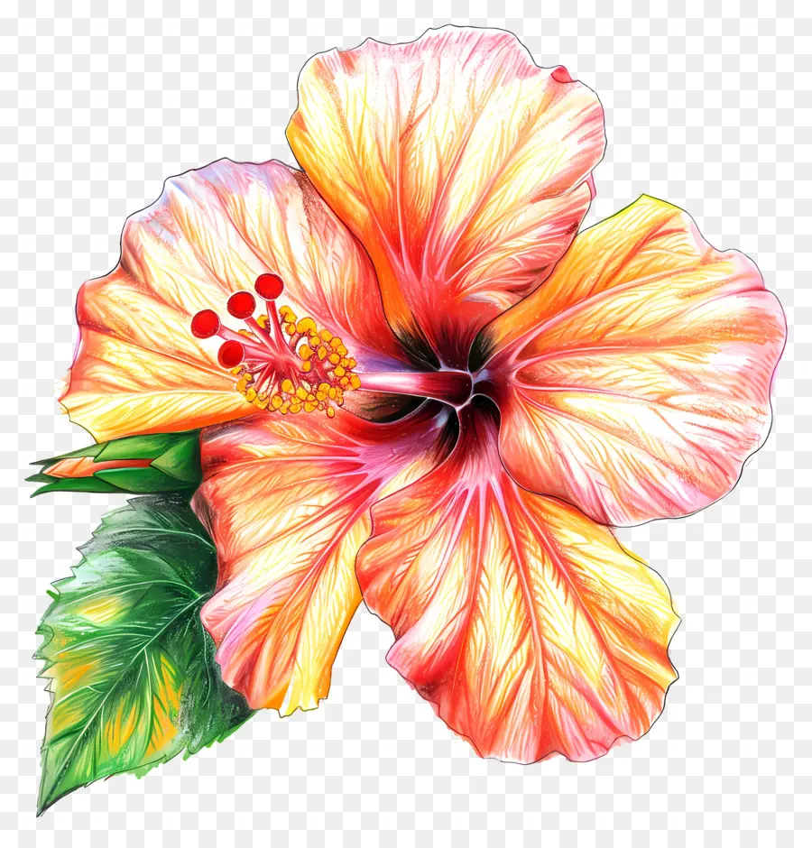 Moana Hibiscus，Fleur D'hibiscus PNG