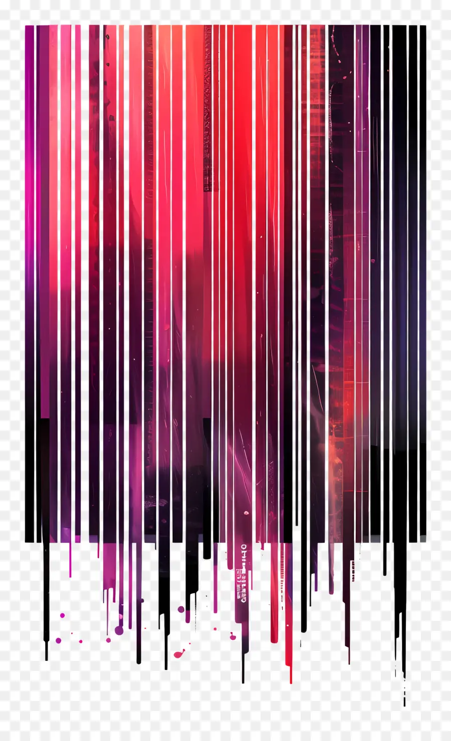 Creative Barcode，L'art Abstrait PNG