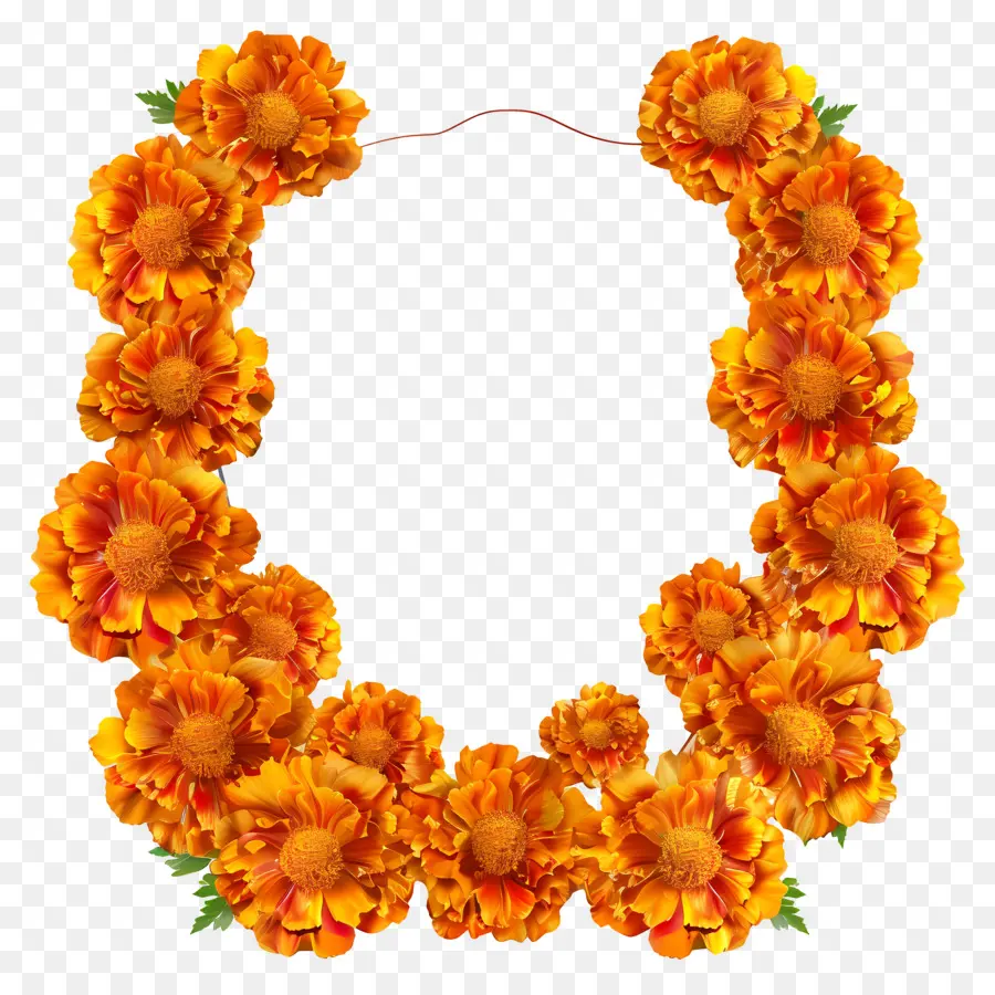 Fleur De Soucis Toran，Des Fleurs D'orange PNG