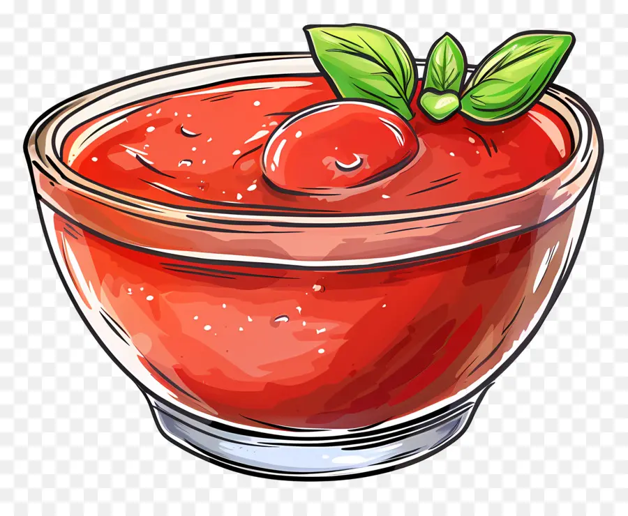 Sauce à Tomate Bol，Sauce Tomate PNG