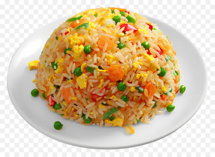 Riz Frit，La Cuisine Asiatique PNG