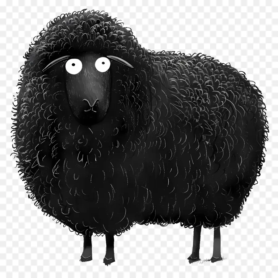 Mouton Noir，Mouton Aux Grands Yeux PNG