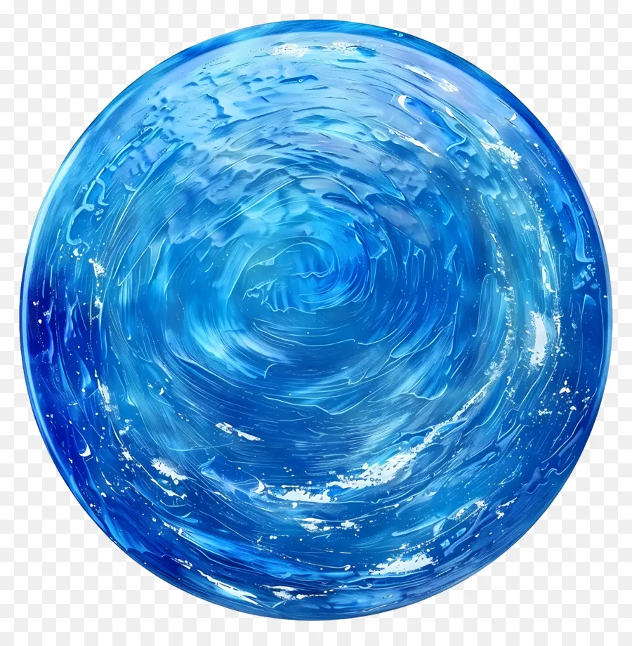 Fond Bleu Arrondi，Bleu PNG