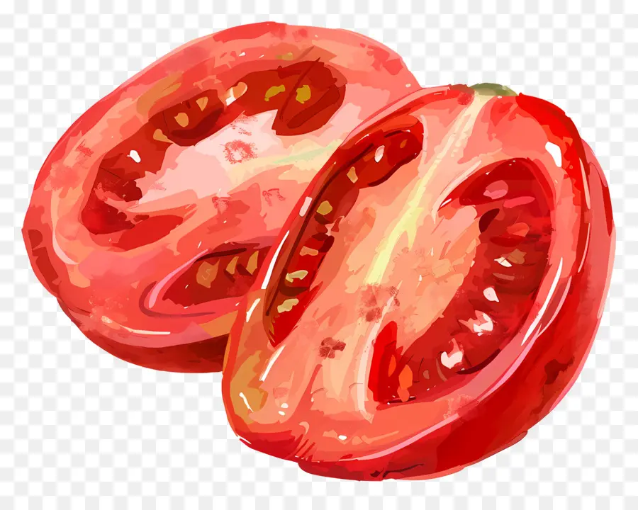 Tranche De Tomate，Tomates PNG