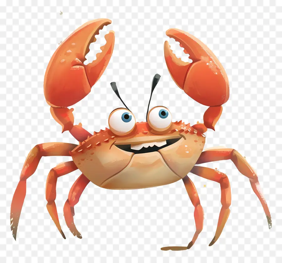 Les Animaux De La Mer，Crabe PNG