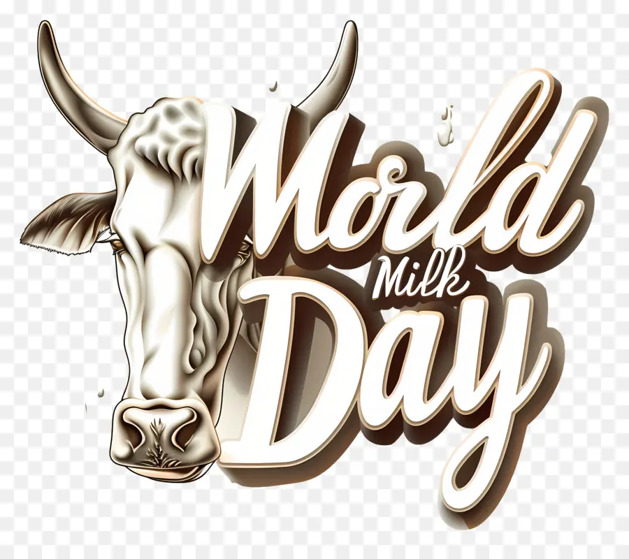 Mondiale De Lait De La Journée，Vache PNG
