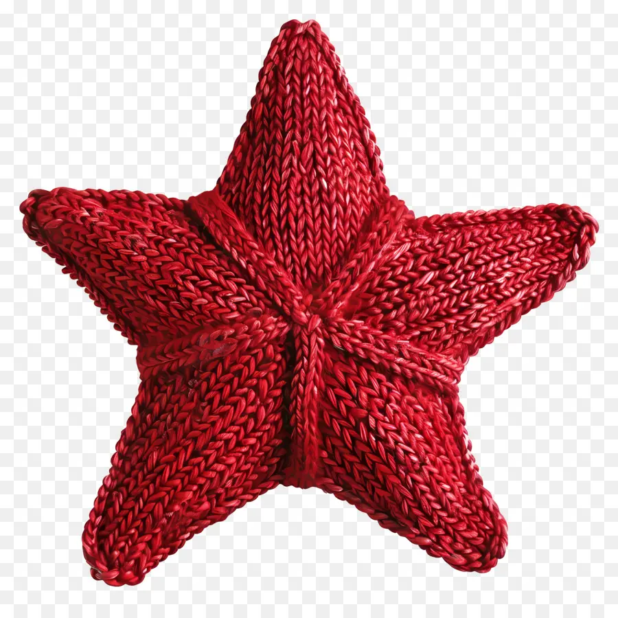 Étoiles，étoile Tricotée Rouge PNG