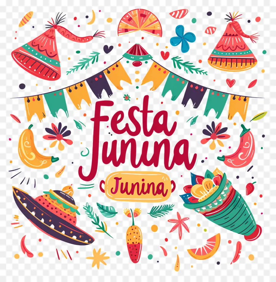 Festa Junina，Thème Mexicain PNG