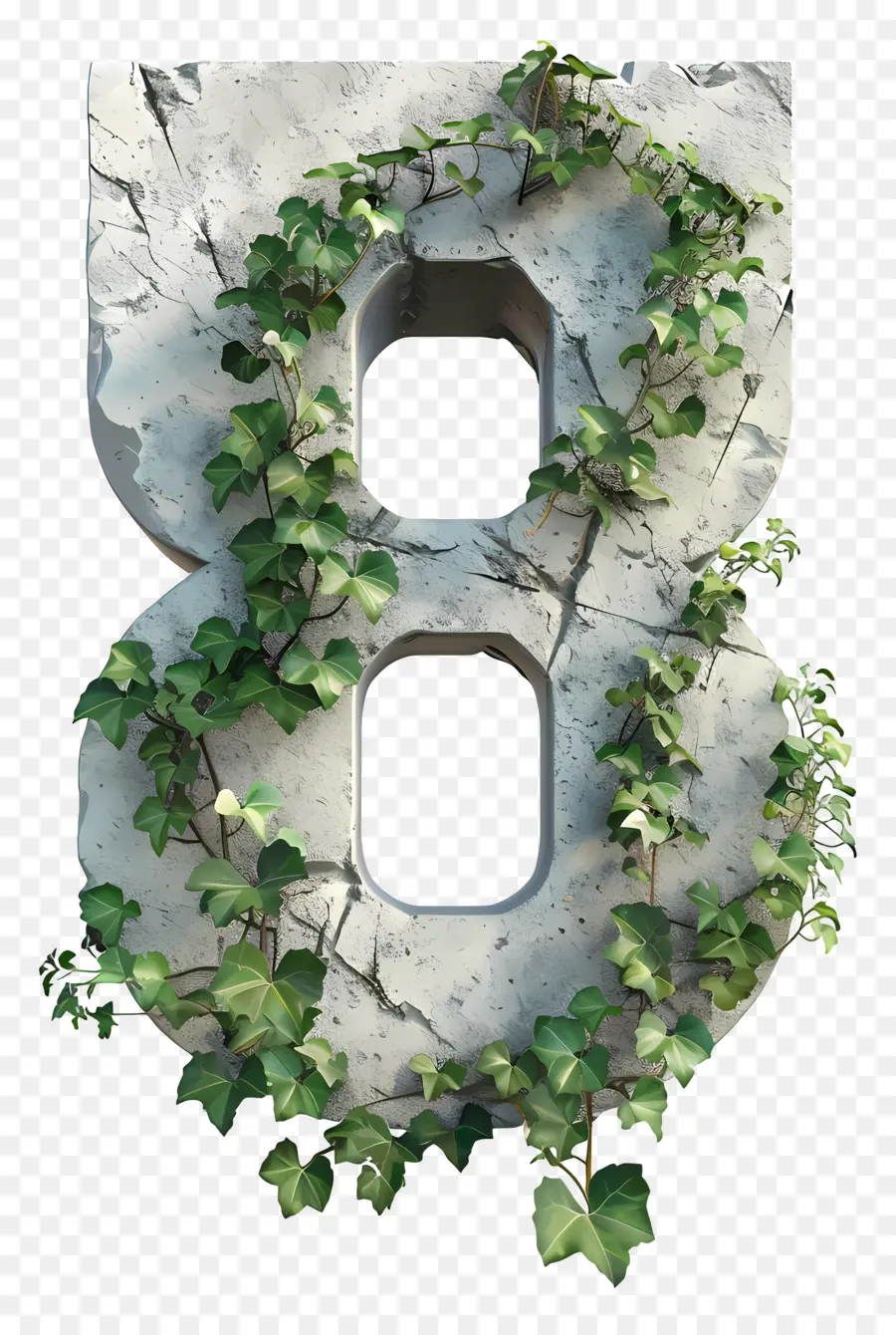 Numéro 8，Ivy PNG