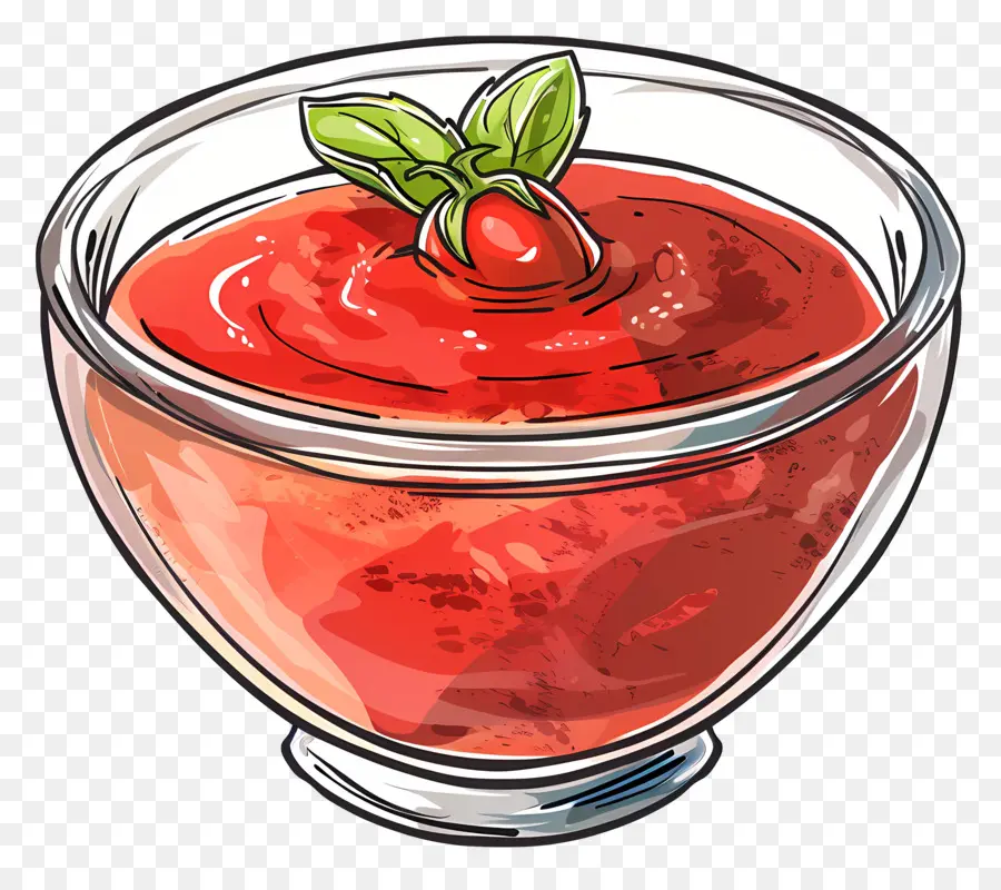 Sauce à Tomate Bol，Pudding PNG