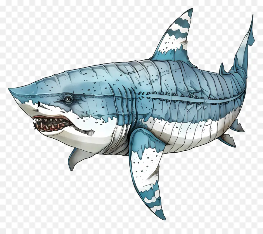 Requin，Requin Bleu PNG