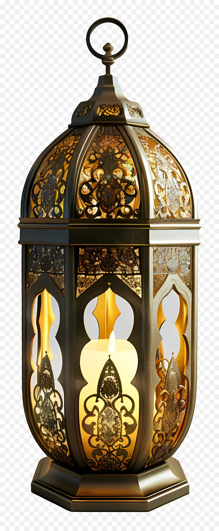 La Lanterne Du Ramadan，Lampe Ornée PNG