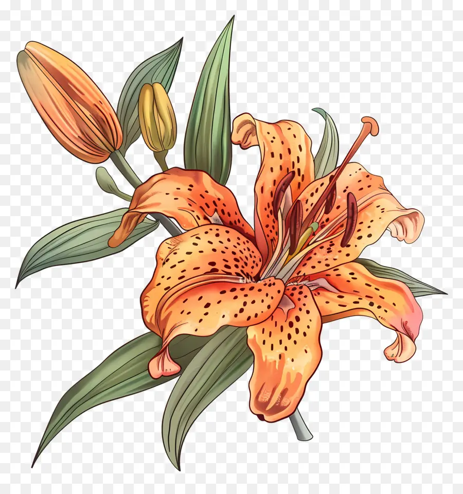 Lily Tiger，Lys PNG