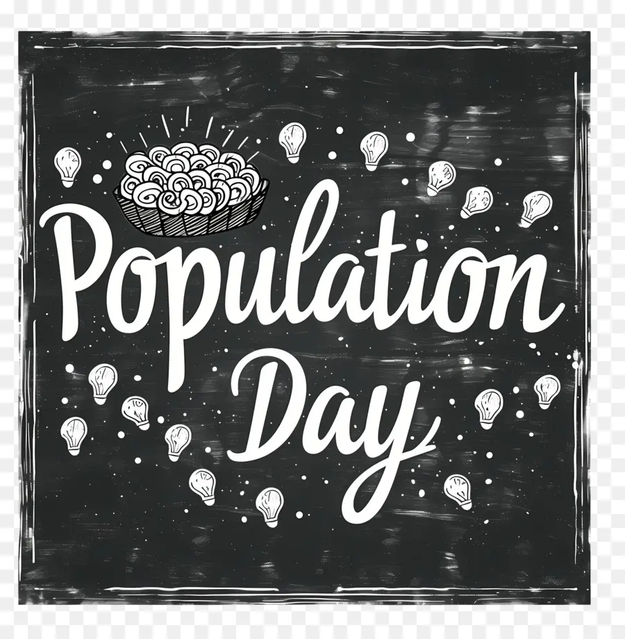 Journée Mondiale De La Population，La Population De La Journée PNG