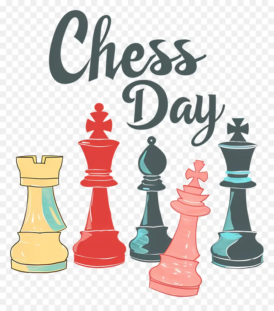 Journée Des échecs Du Monde，Pièces D'échecs PNG