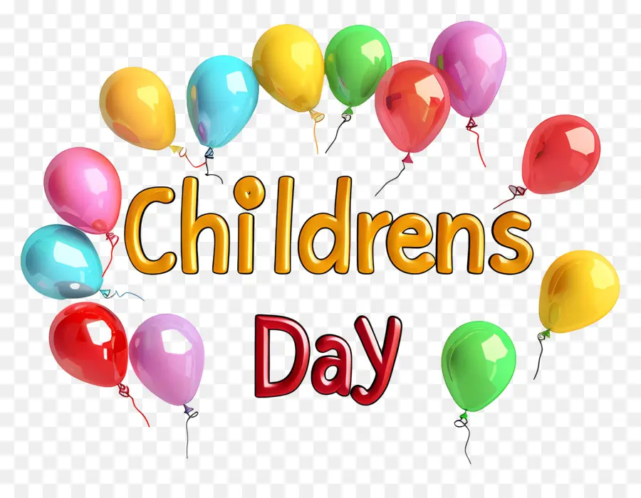 Childrens Jour，Ballons PNG