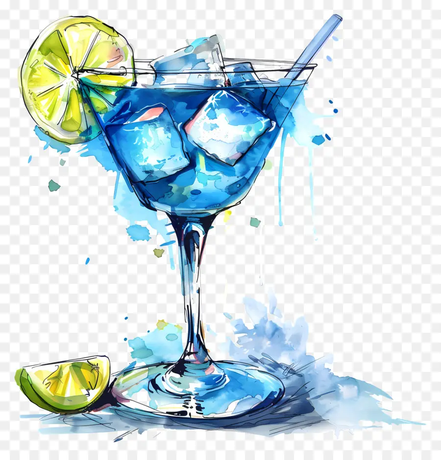 Bleu Cocktail，Marguerite PNG