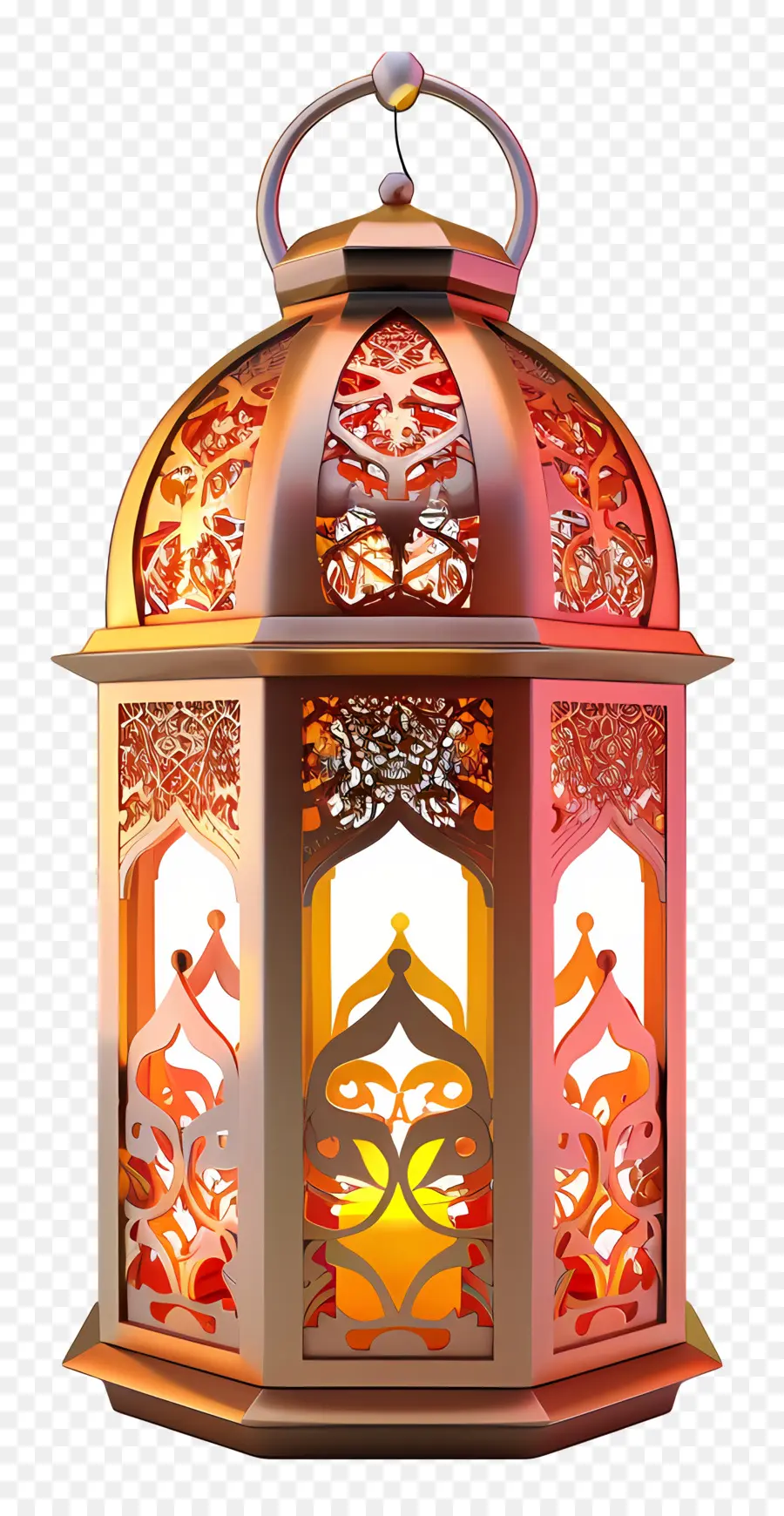 La Lanterne Du Ramadan，Lanterne Complexe PNG