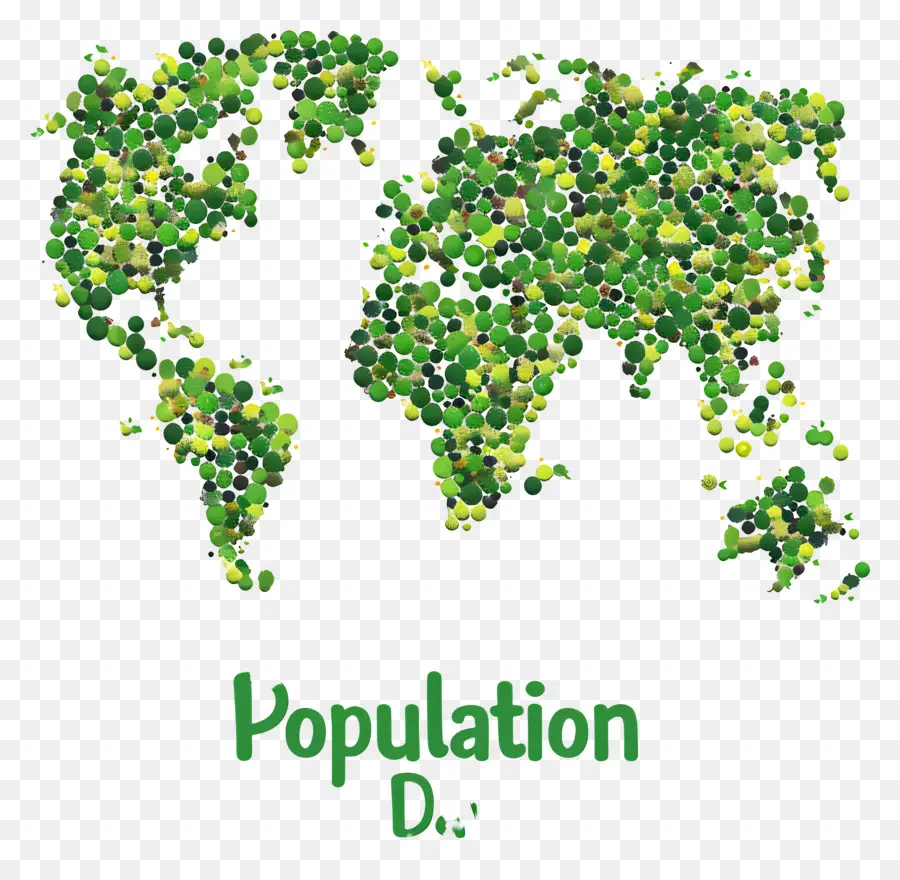 Journée Mondiale De La Population，Carte Du Monde PNG