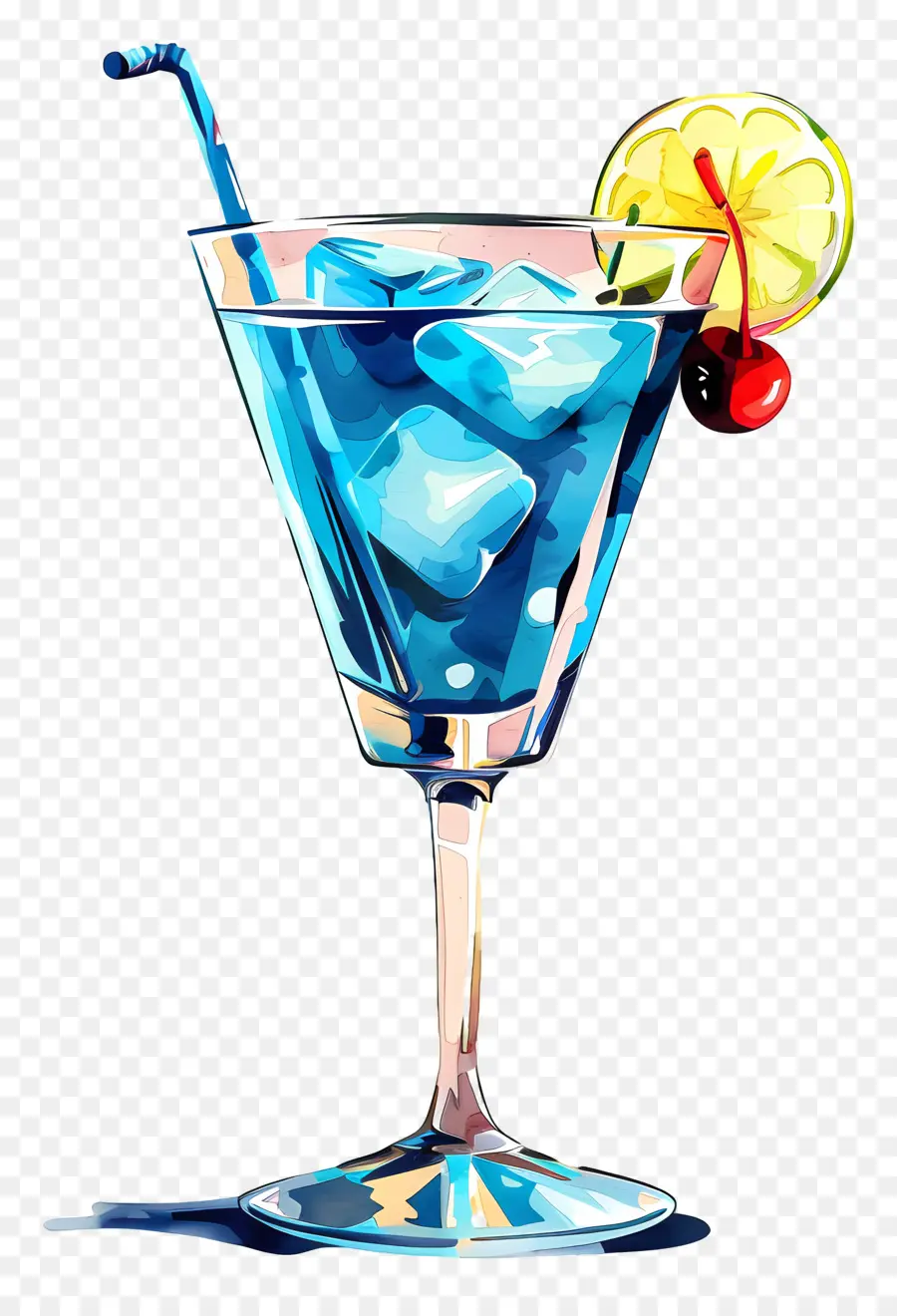 Bleu Cocktail，Marguerite PNG