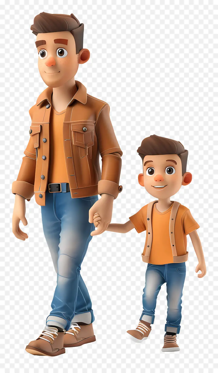 Père Et Fils Animé，Père PNG