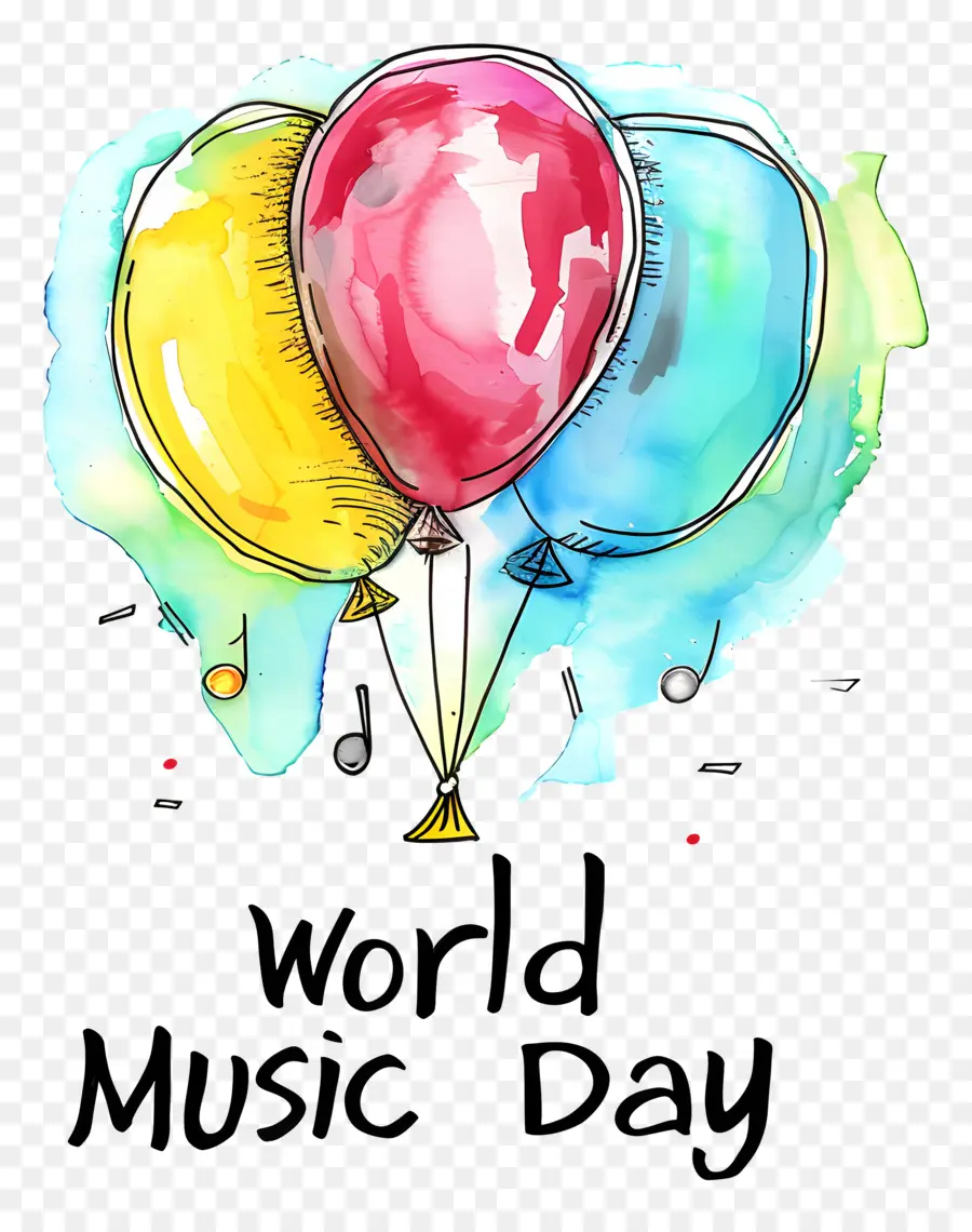 Mondiale De La Fête De La Musique，Ballons PNG