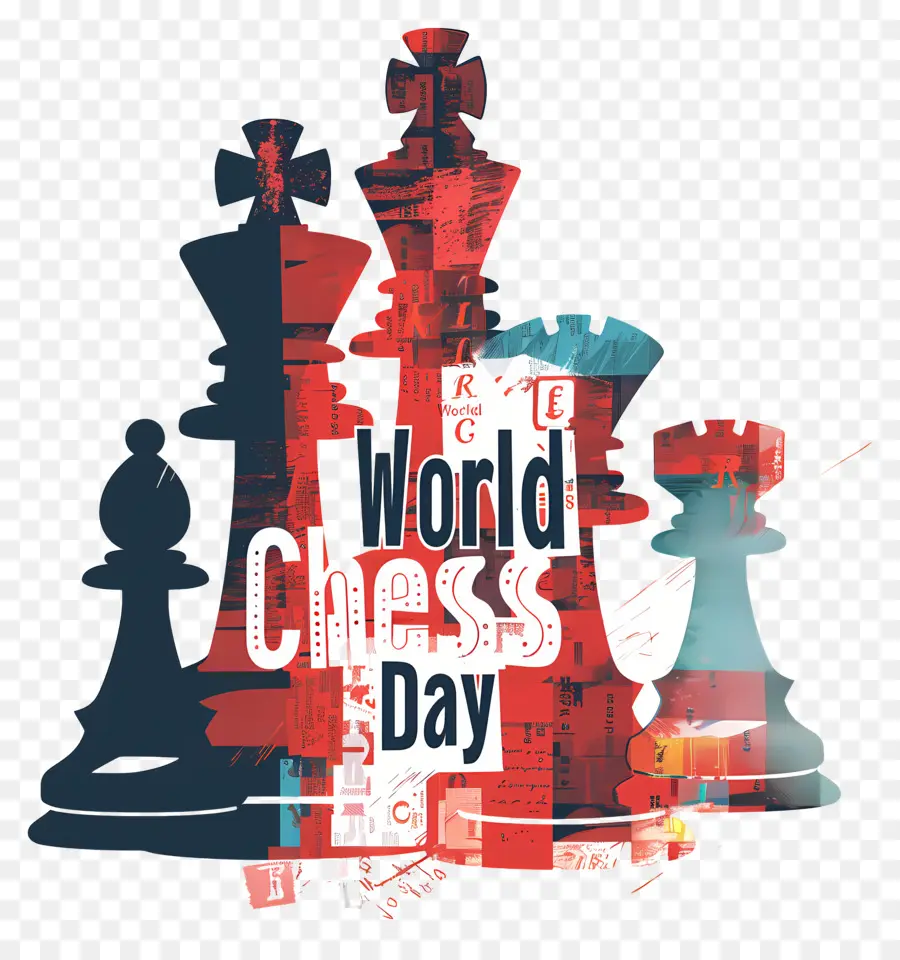 Journée Des échecs Du Monde，échiquier PNG