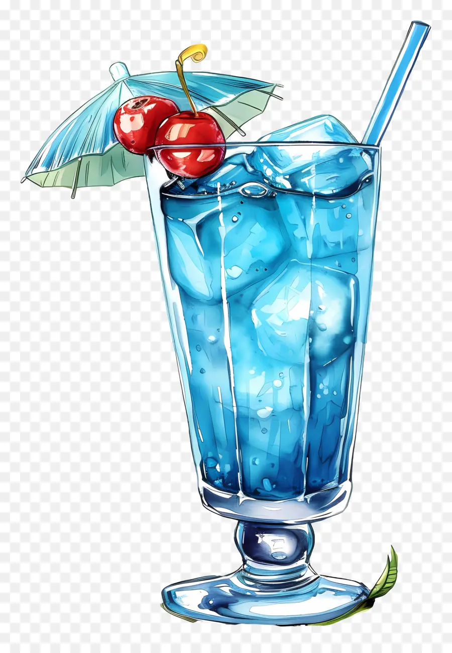 Bleu Cocktail，Cocktail PNG